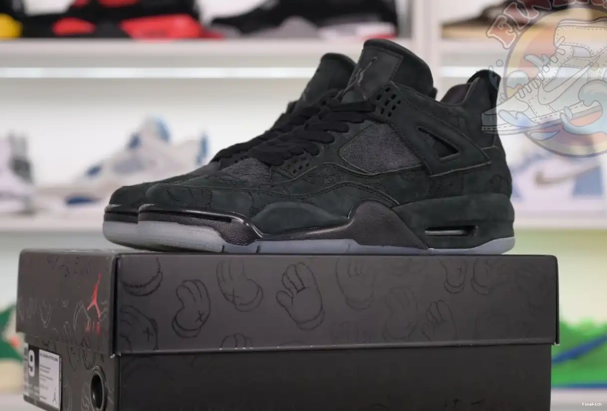 Jordan Jordan 4 Air kaws black 0705